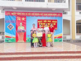 NGÀY HỘI ĐỌC SÁCH & CHÀO ĐÓN HỌC SINH LỚP 5 TUỔI